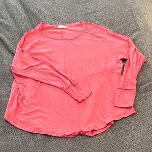 Zenana Outfitters Coral Long Sleeve Blouse